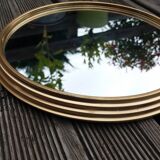 Round mirror tray