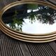 Plateau miroir rond