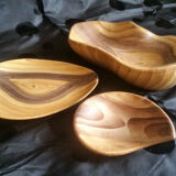 Set of 3 Grandjean Jourdan Vallauris pocket trays