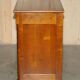 Vintage low cabinet from Grange made of cherry wood.