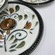 Set of 9 Boch Argenteuil dessert plates