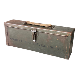 Caisse métallique à munitions - USA - WW2