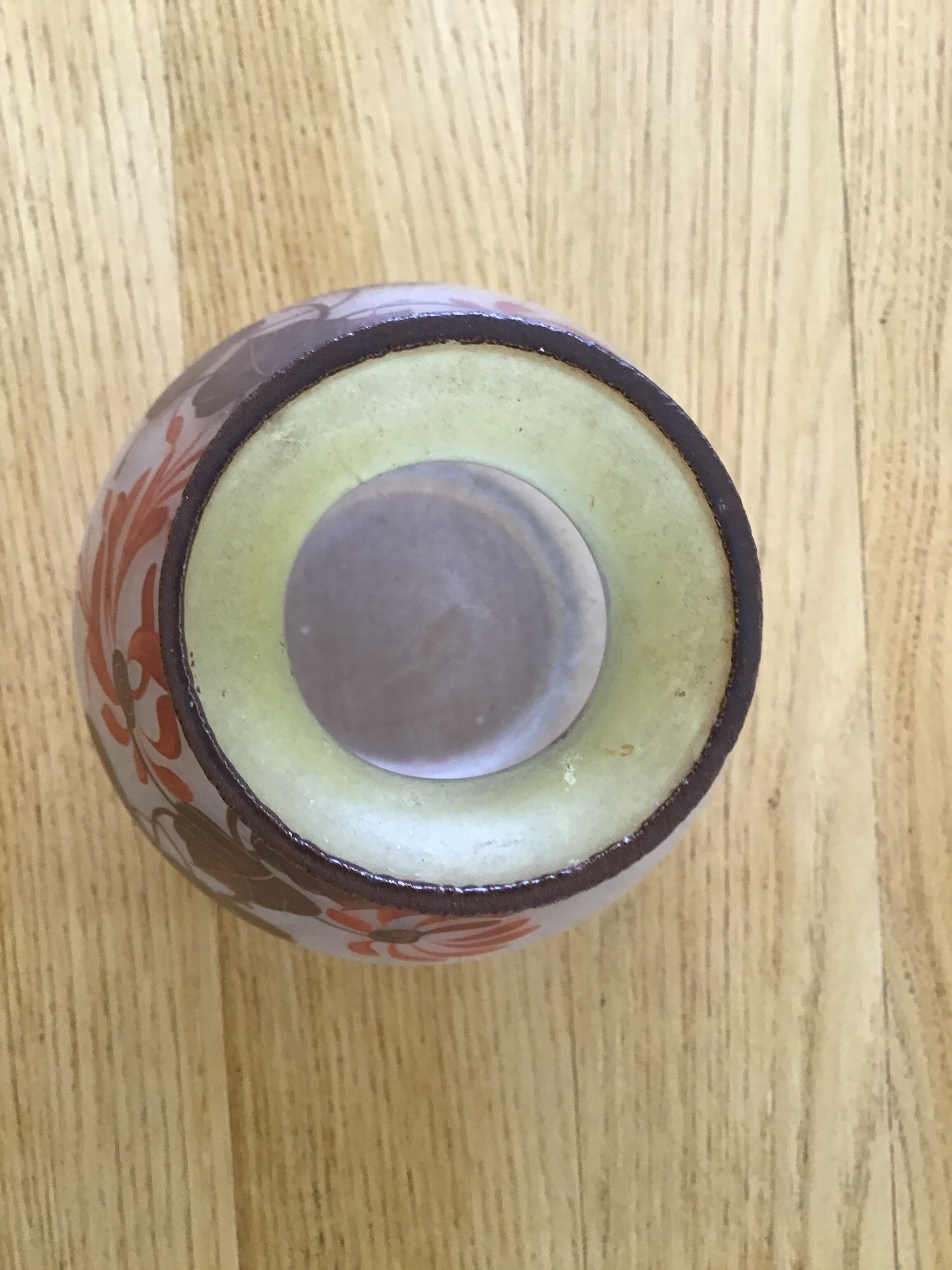 Vase Joma art deco signed