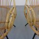 Set of Dutch Mid-Century Bamboo Chairs by Rohé Noordwolde, 1950s