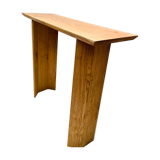Solid wood console