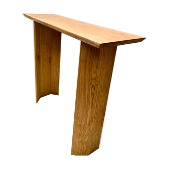 Solid wood console