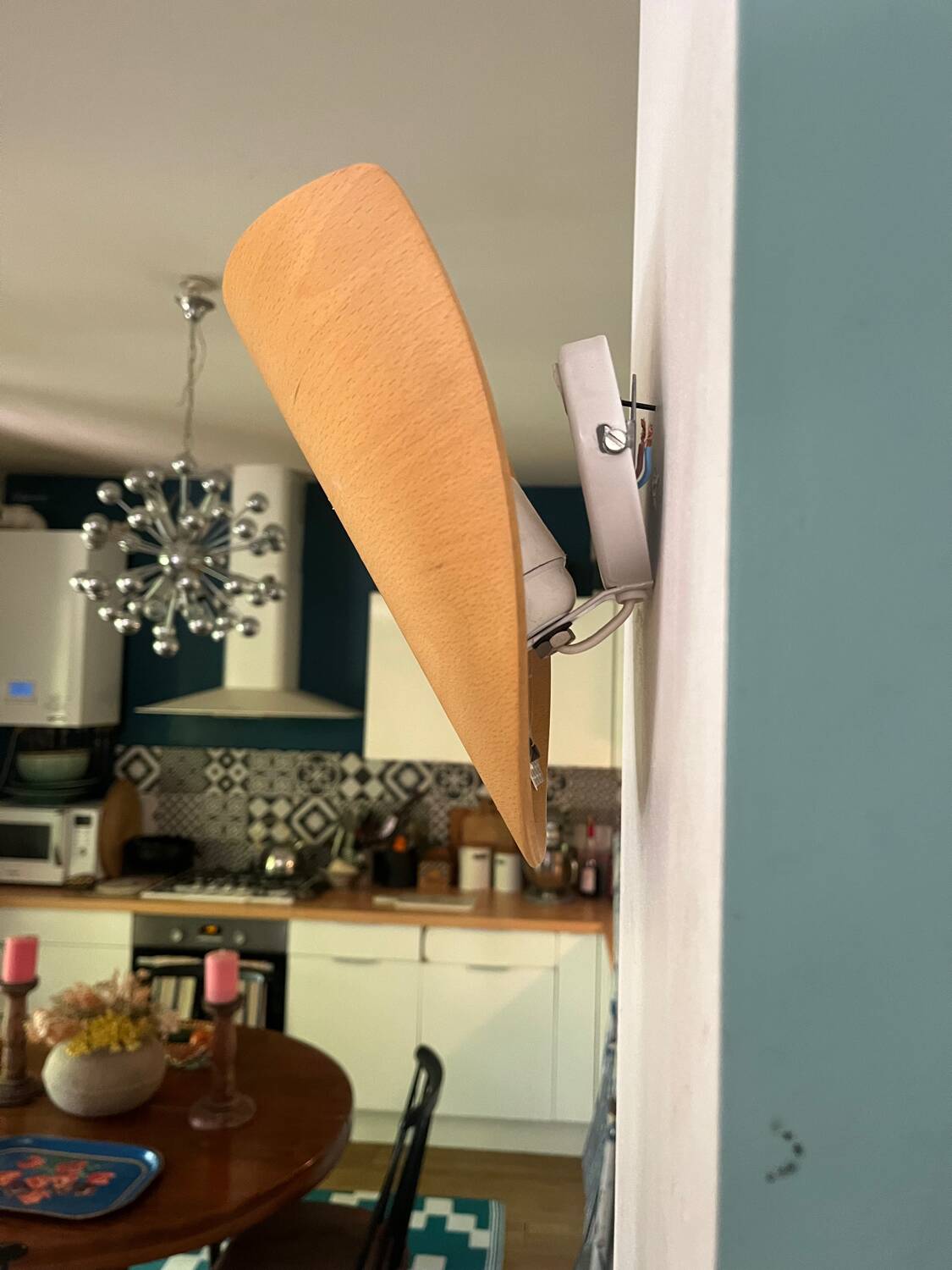 Vintage Habitat wooden wall light