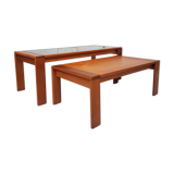 Set de deux tables gigognes danoise