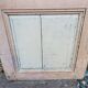 Old fir glass door