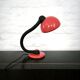 Klaus Hempel V3925/01 red desk lamp for Hustadt Leuchten, Germany 1970s
