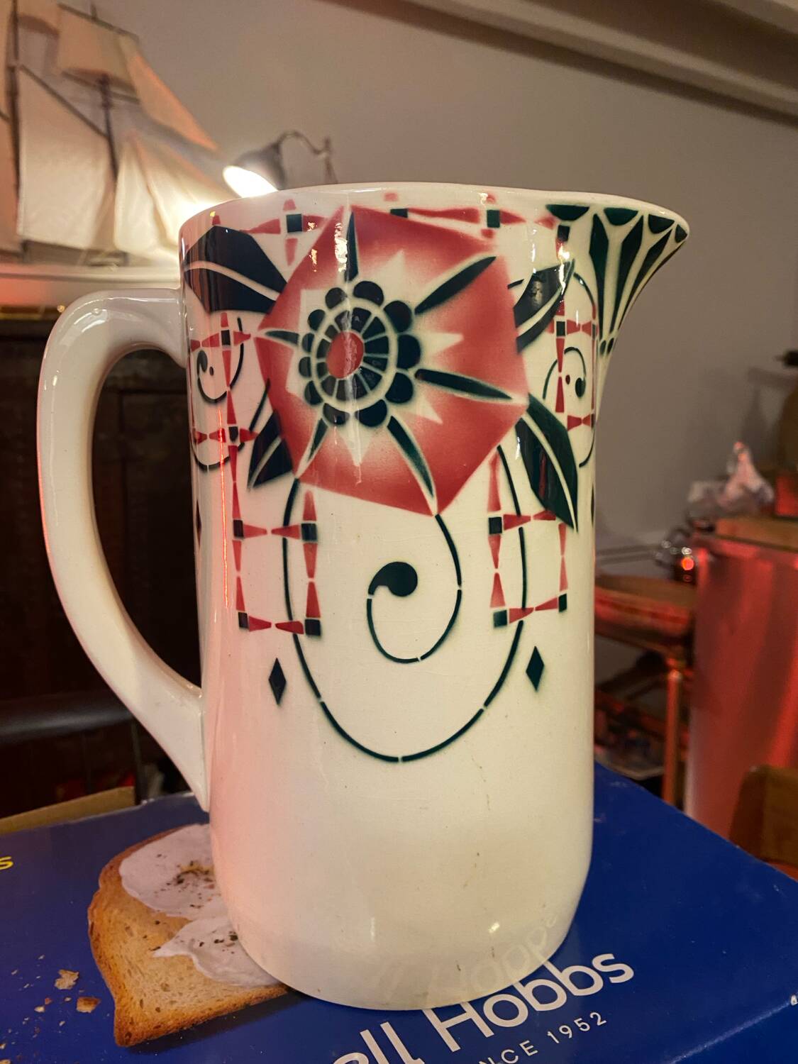 Saint Amand water pitcher or jug