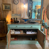 Blue sideboard