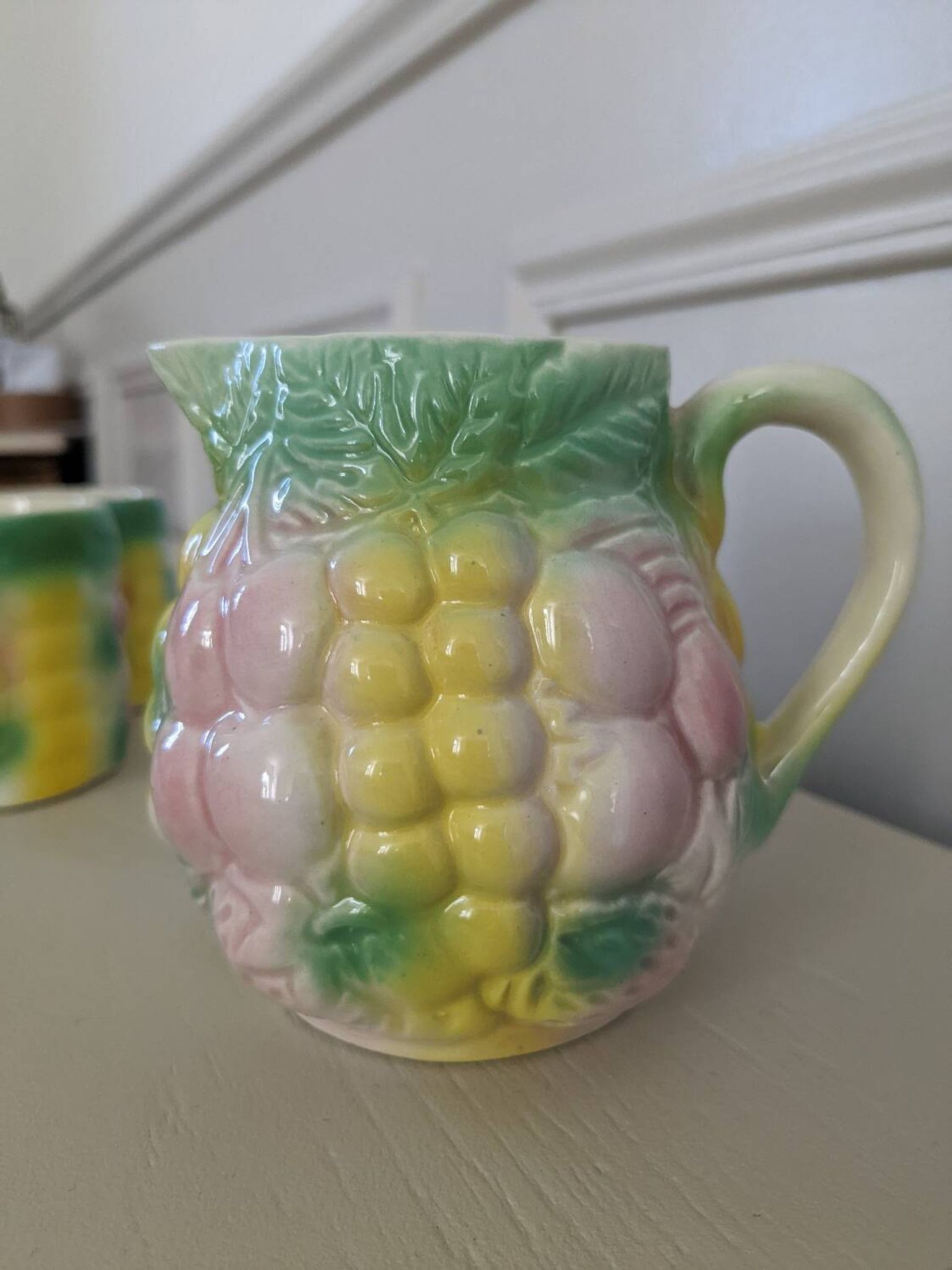 Coffee set in earthenware