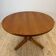 Table à manger rond extensible en teck, Danemark 1960