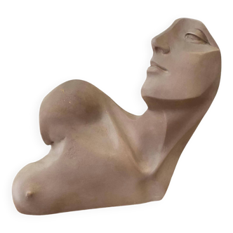 Art Deco plaster bust