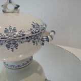 Old Sarreguemines soup tureen
