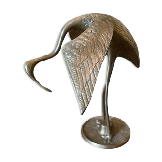 Brass heron