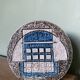 Round vase English ceramic troika