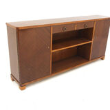 Scandinavian mahogany library "Model 21", Swedish Modern, Sweden, 1940