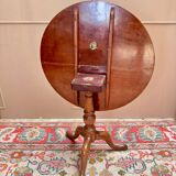 Louis XVI mahogany pedestal table, 18th century