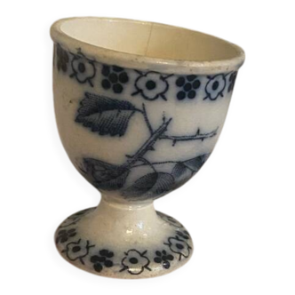 Ironstone egg cup stamped BFK XIX