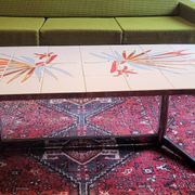 Vintage coffee table ADRI – decorative ceramic – 1960s/70s