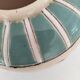 Vase boule céramique cloisonnée décor canards sauvages