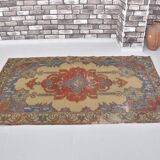 Multi Colour Organic Vintage Carpet sku h434