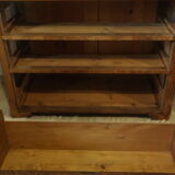 Louis Phillipe style chest of drawers in light walnut 20th century