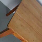 Vintage Cherry 20th Century French Rustic Farmhouse Dining Table
