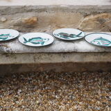 Fish decor plate by Robert Picaud - Vallauris