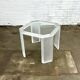 Vintage acrylic coffee table / side table