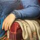Oil painting on canvas, portrait. Biedermaier artist