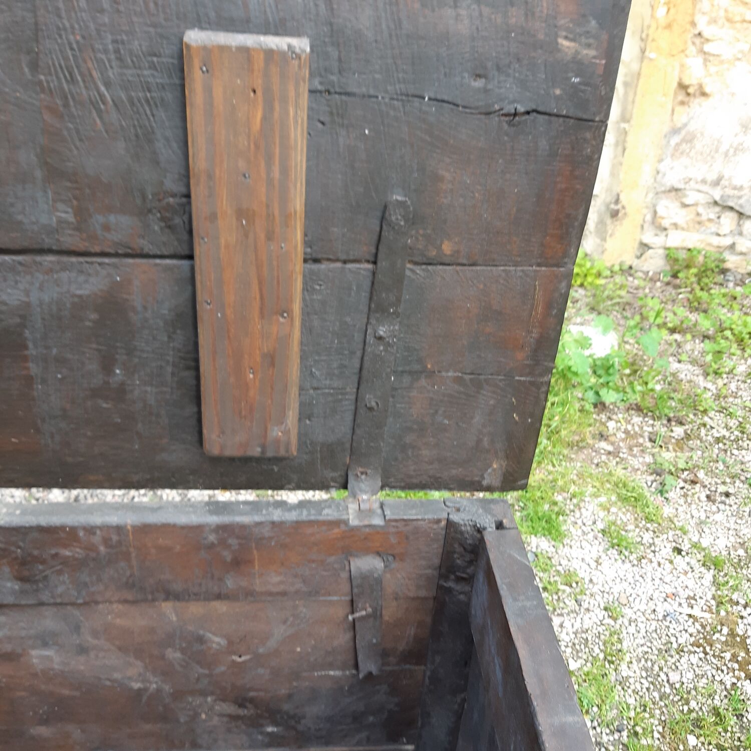 Walnut chest