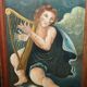 Hand-painted Swedish wardrobe circa 1800
