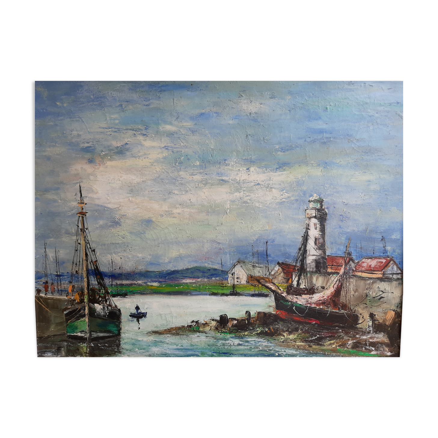 The Honfleur lighthouse