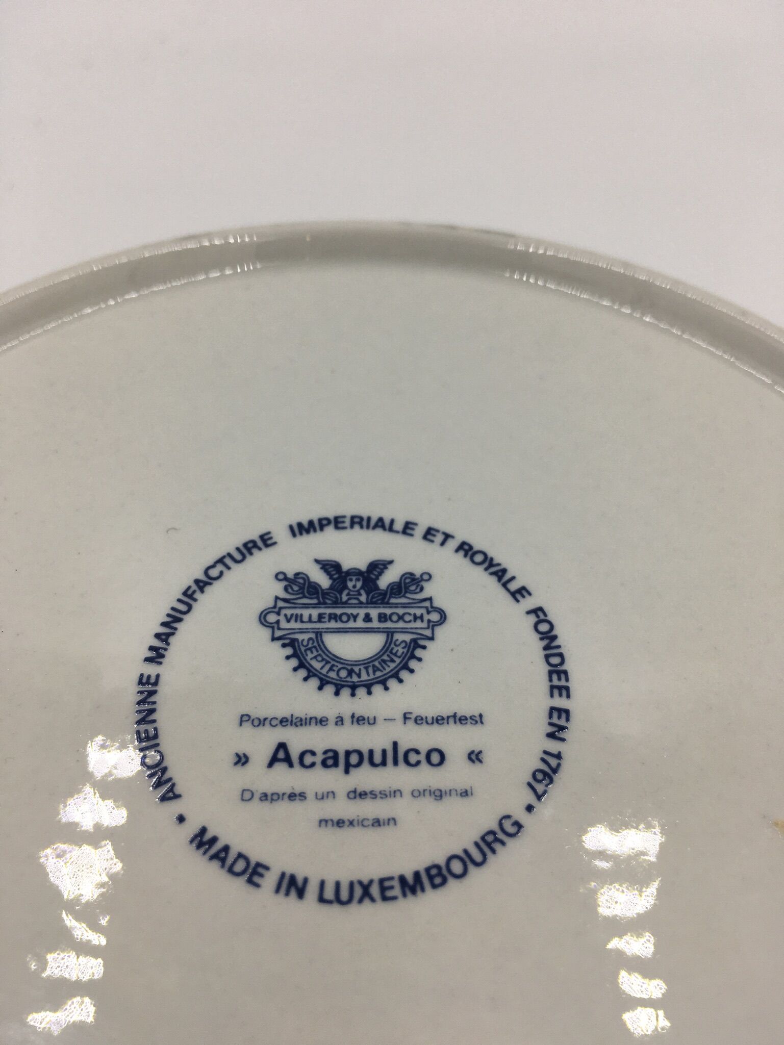 Acapulco Dessert Plate