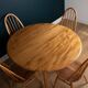 Restored Vintage Retro Ercol 1960s 384 Round Dining Table & 4 370 Windsor Arm Chairs Regular price