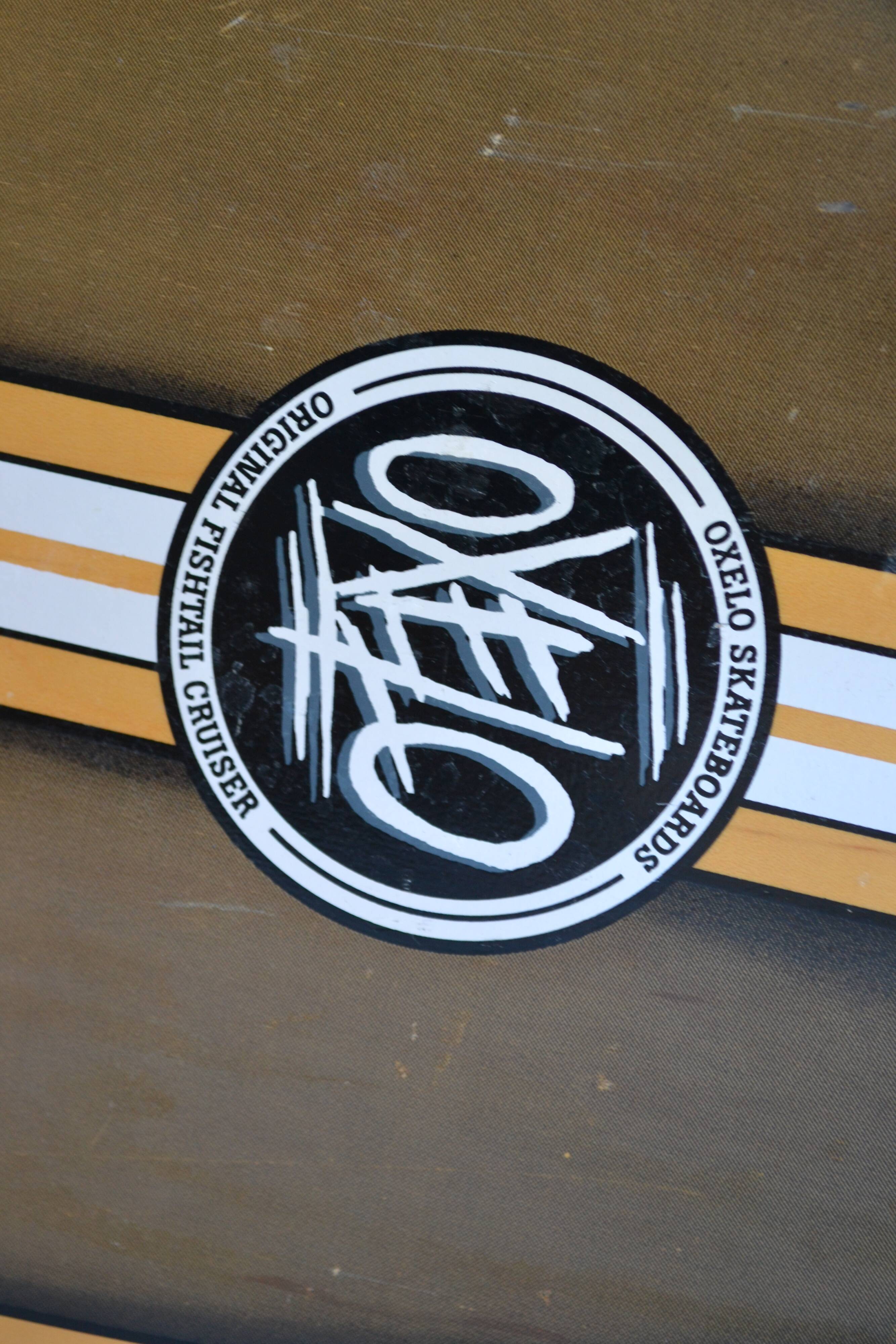 skateboard skate longboard fishtail cruiser oxelo old school style