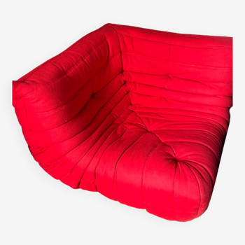 Togo / red corner chair Ligne Roset