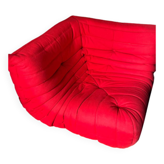 Togo / red corner chair Ligne Roset