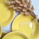 Deep plates or salad plates Villeroy & Boch yellow
