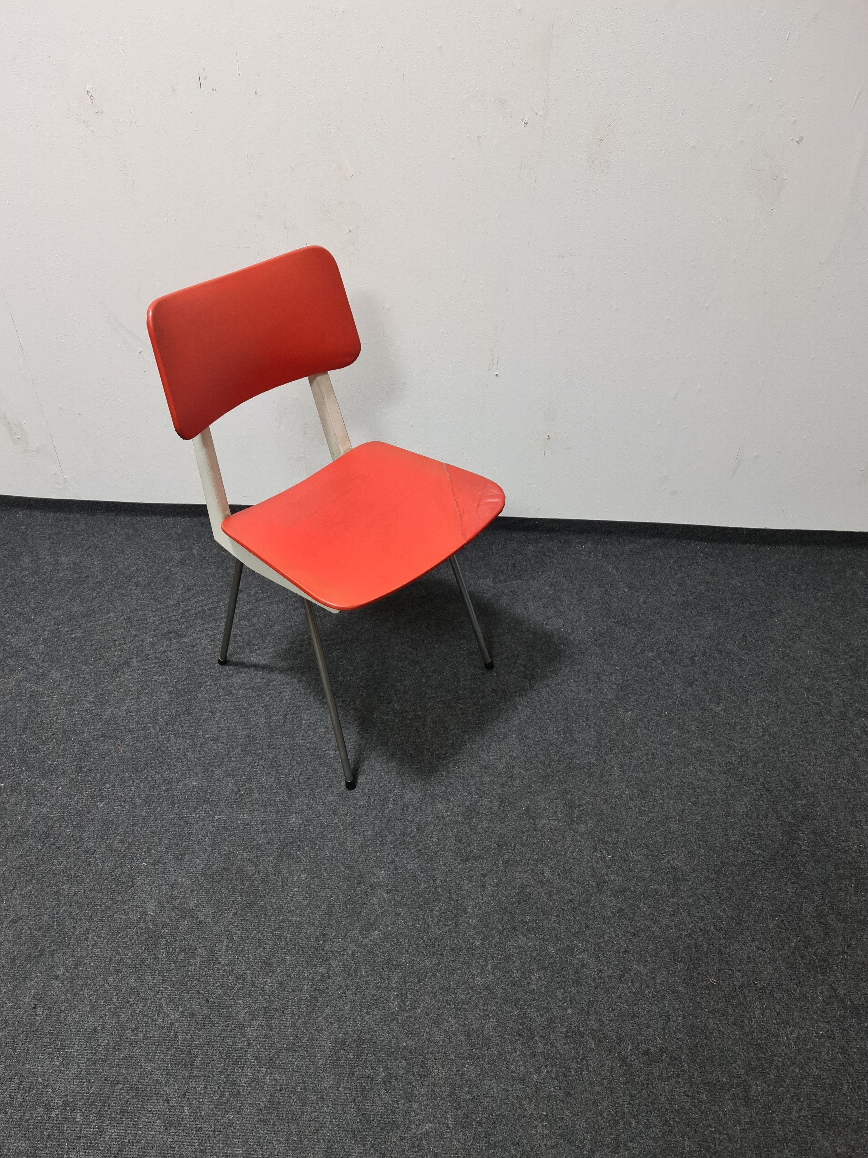 Four vintage kitchen chairs 50