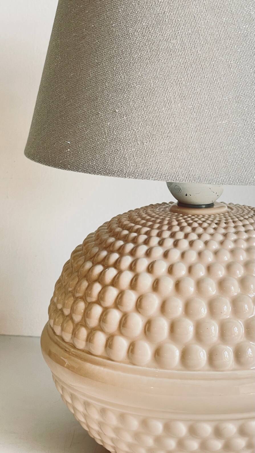 Vintage ceramic lamp