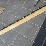 Porte-manteau ancien en bois 6 patères