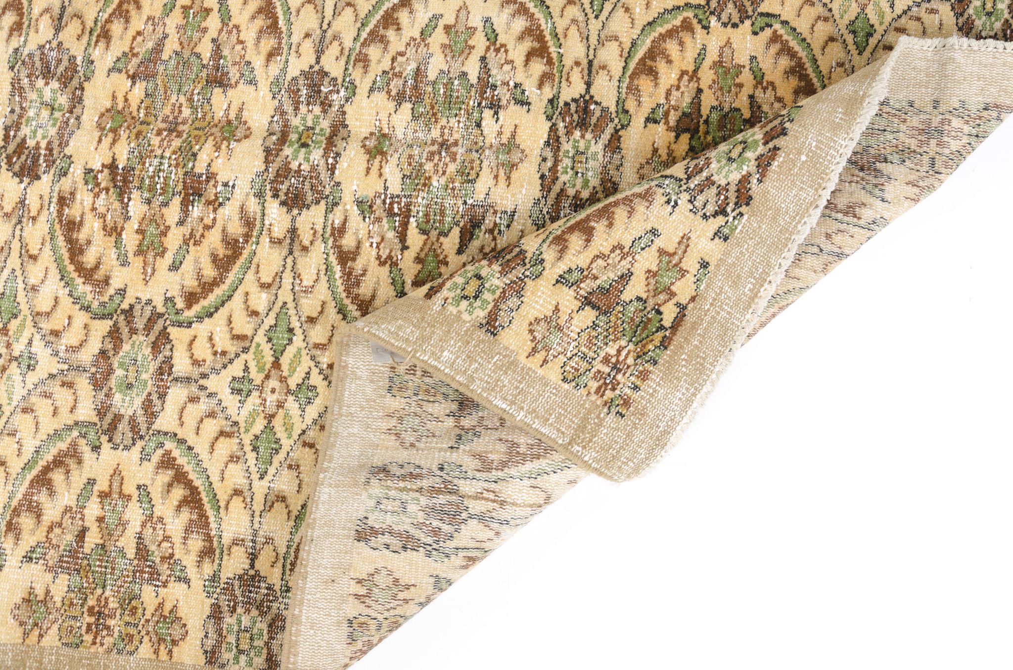 Vintage Floor Handmade Turkish Rug sku1062