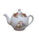 Old teapot Sarreguemines 19th Chinoiserie