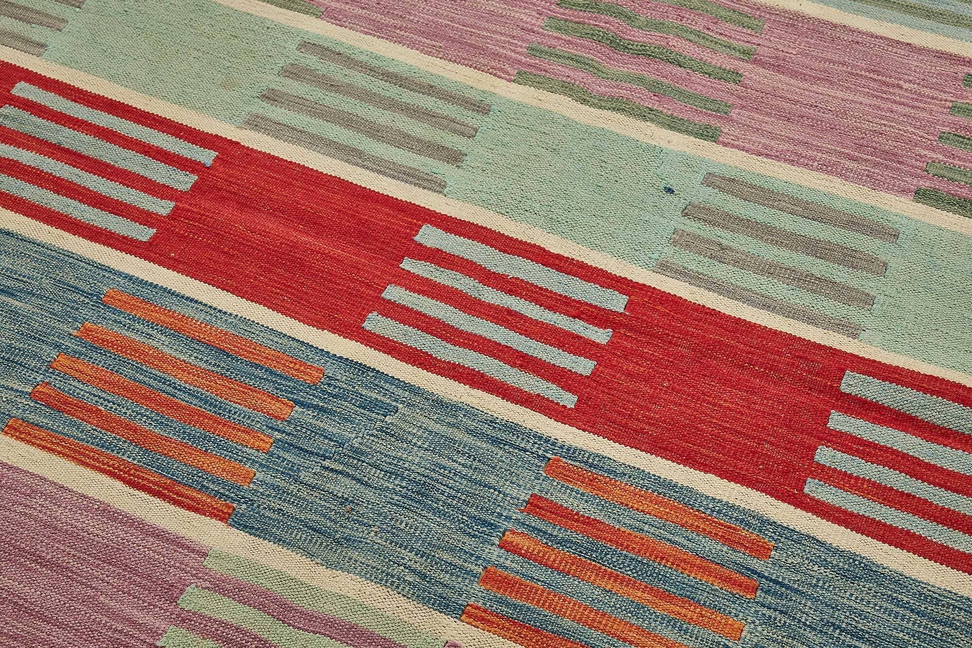 Contemporary Tribal Decorative Kilim 148 cm x 200 cm