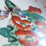 Chinese decorative plate brass-mounted