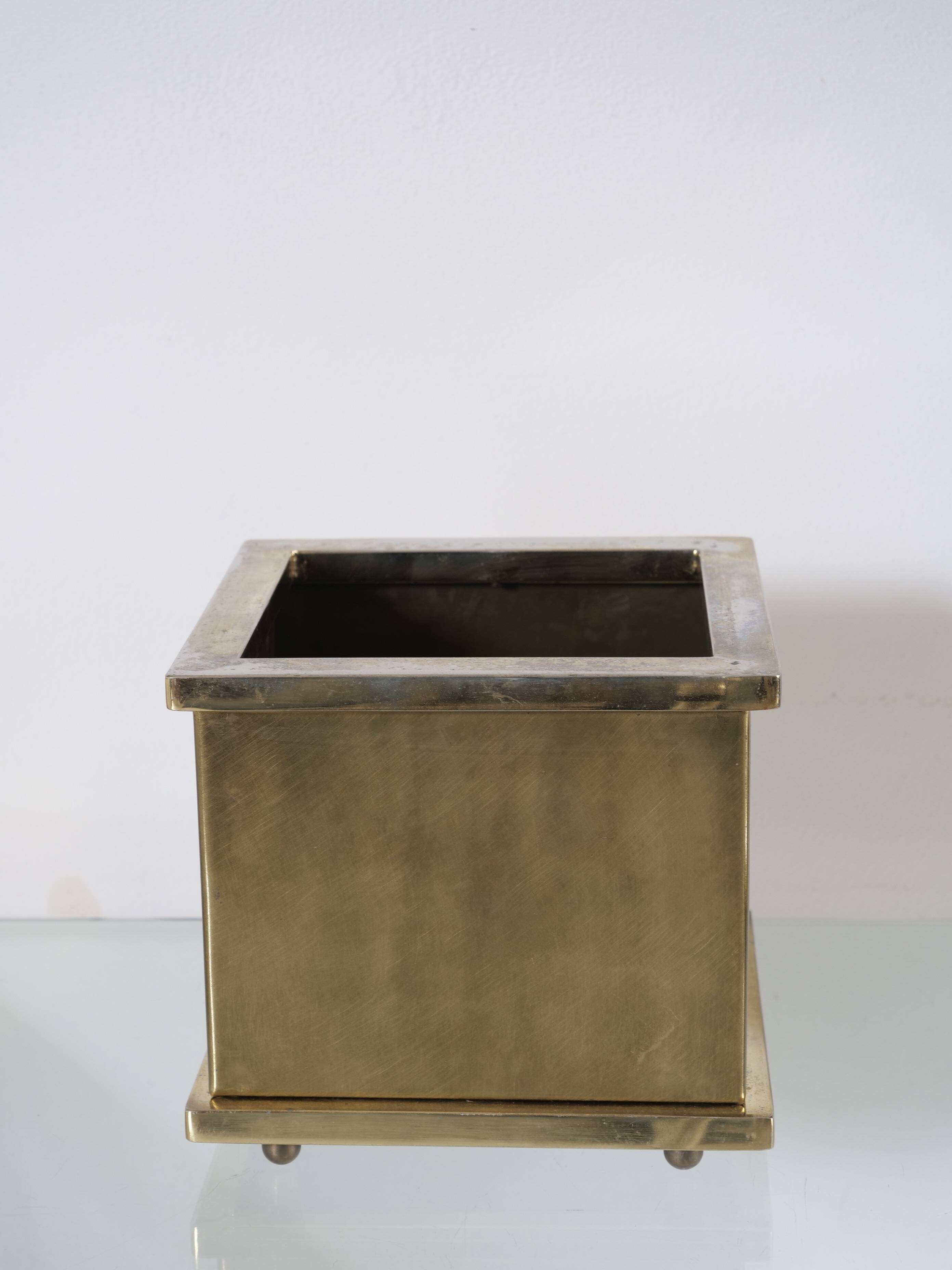 Belgo chrome luxury design plant pot